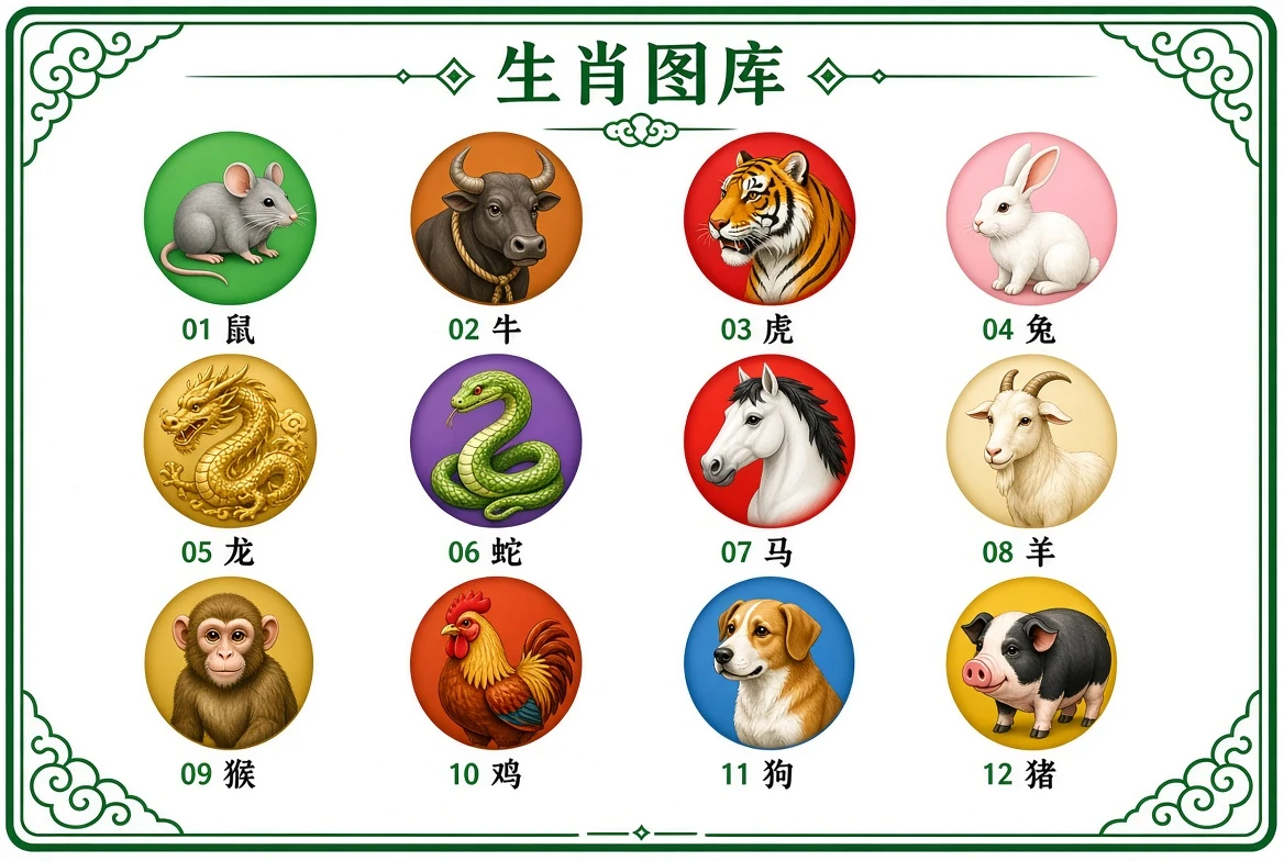 118图库资料分类示意